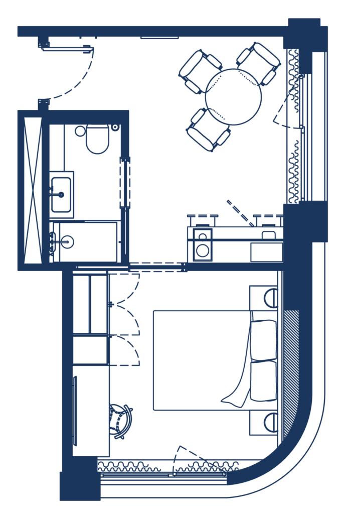 Plano Tower Suite Coliving La Fabrica &Co